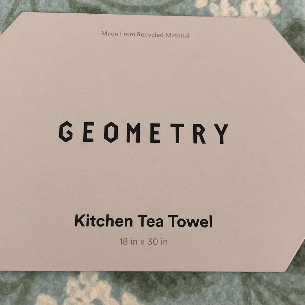 Geometry Kitchen Tea Towel
